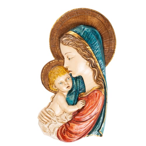 Madonna and Child 3D Plaque