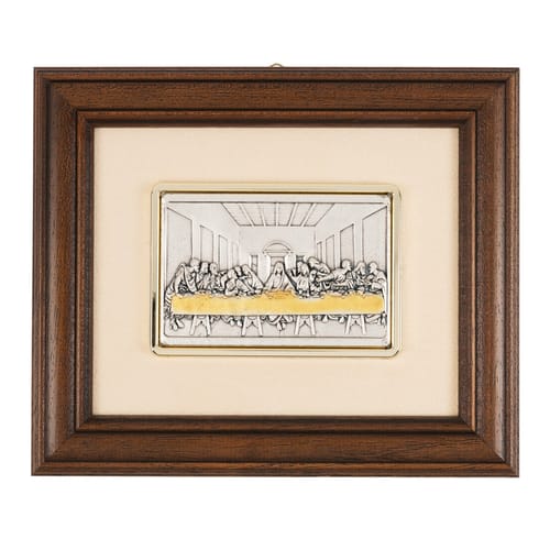 Last Supper Italian Framed Plaque