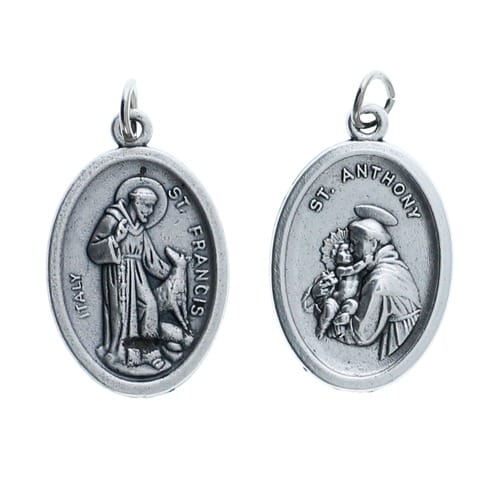 St. Francis / St. Anthony Medal Pkg of 25