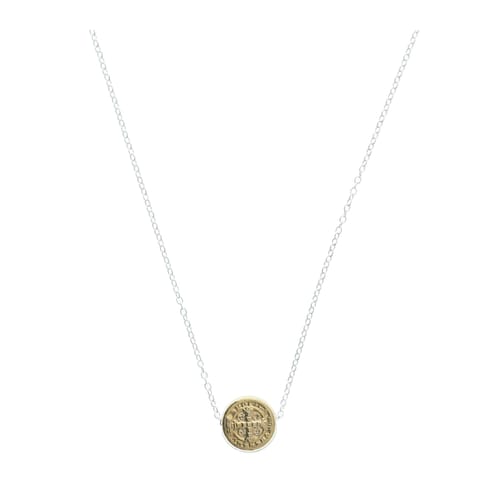 Benedictine Petite Chain Necklace, Gold