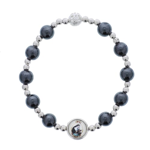 St. Rita Hematite Bracelet