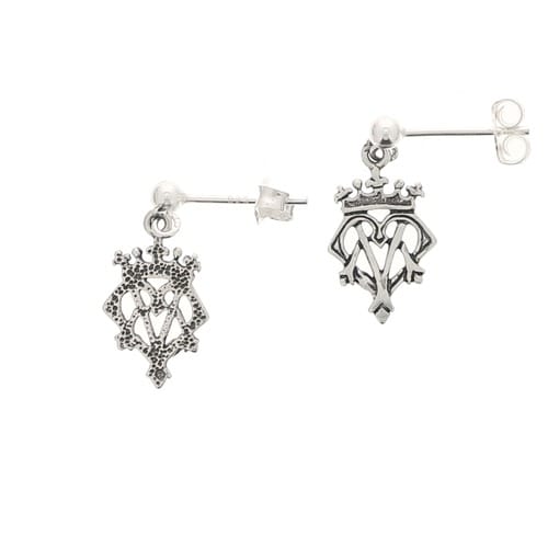 Ava Maria Crown Earrings