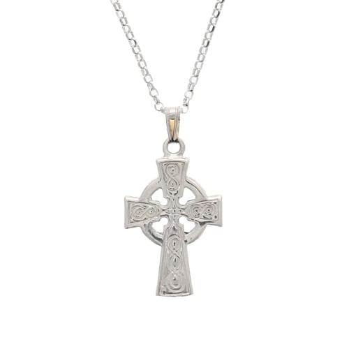 Celtic Cross Pendant Necklace