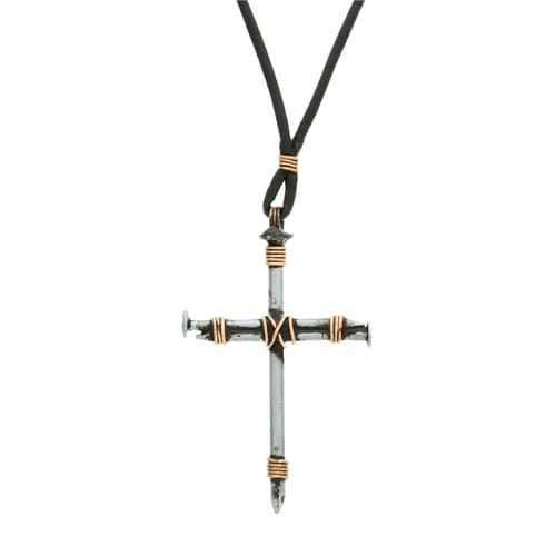 Cross of Christ Nail Pendant Necklace