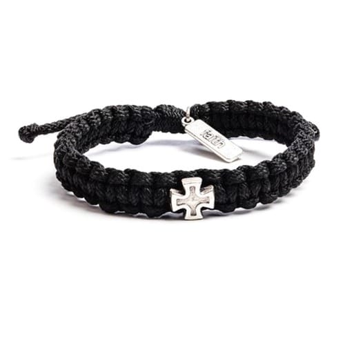 Strength From Christ Woven Bracelet For Men