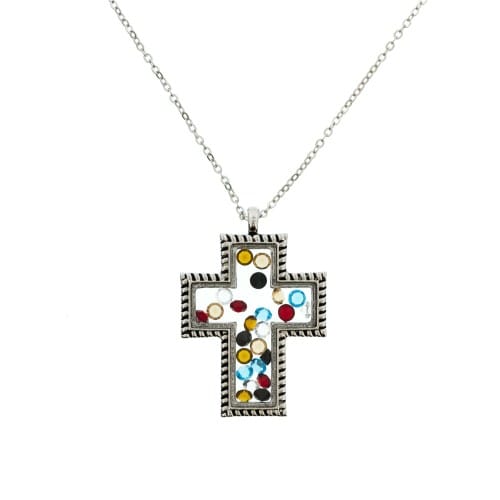 Silver Story of Christ Necklace