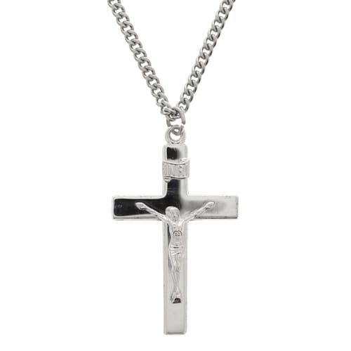 Lord's Prayer Crucifix Necklace