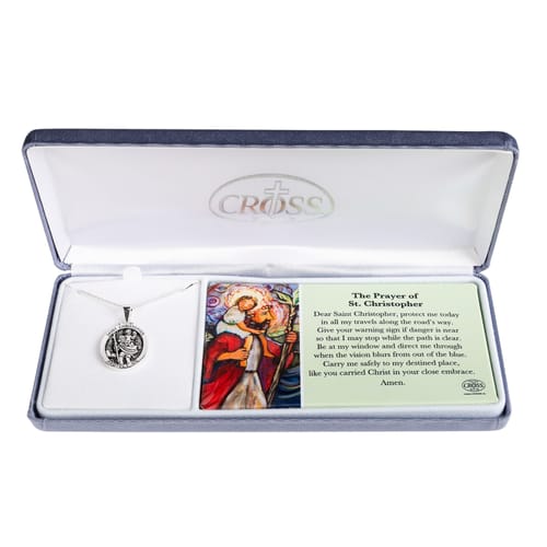 St. Christopher Protect Us Necklace