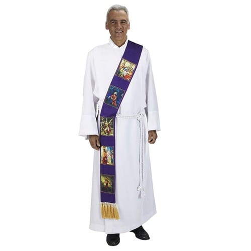 Lenten Story Overlay Stole