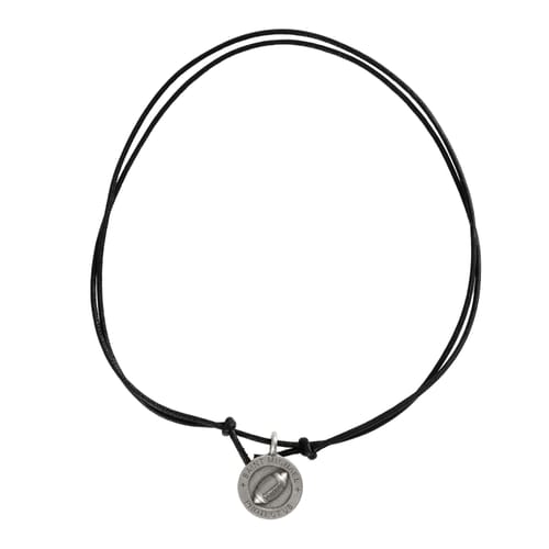 St.Michael Football Medal Corded Necklace
