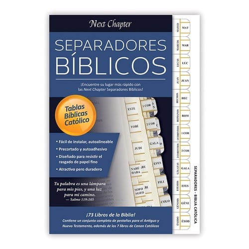 Spanish Catholic Version Bible Tabs