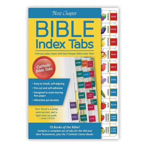 Kids Catholic Bible Tabs