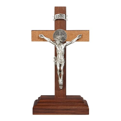 St. Benedict Standing Crucifix-6&quot;