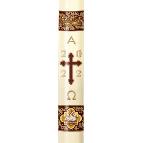 Agnus Dei Paschal Candle