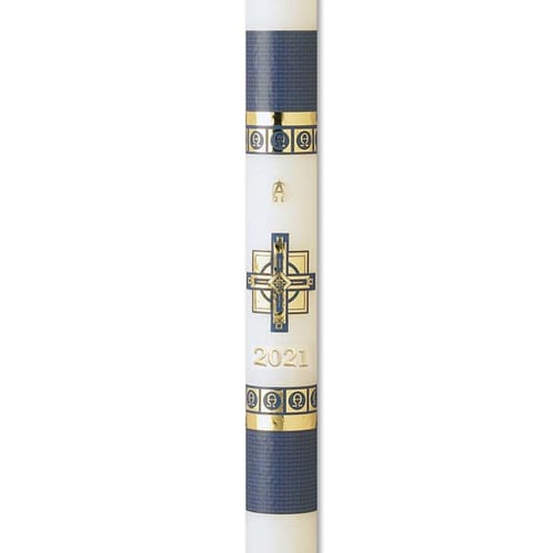 Alpha and Omega Paschal Candle