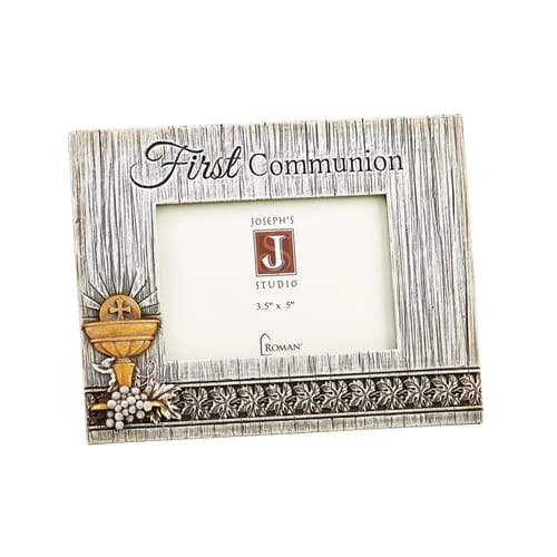 Rustic First Communion Photo Frame - 3.5&quot; x 5&quot;