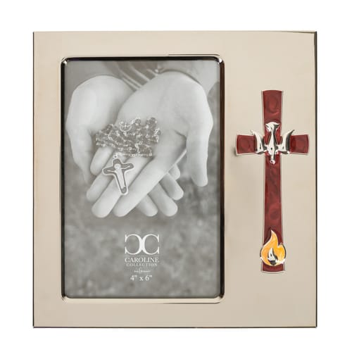 Dove and Flame Confirmation Frame - 4&quot; x 6&quot;