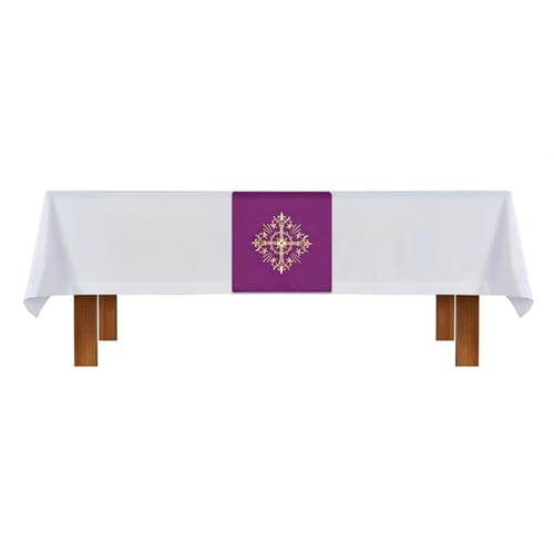 Holy Trinity Overlay Cloth With Altar Frontal - 2 Piece Set