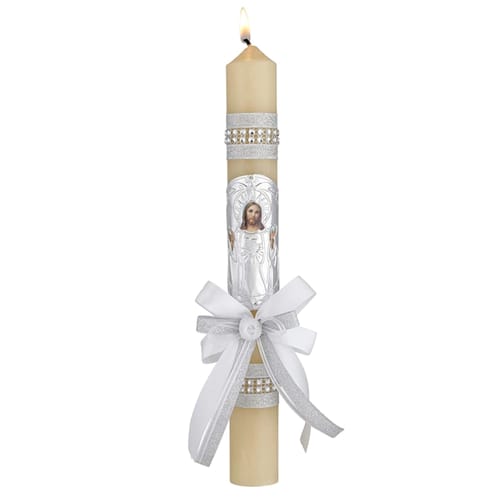 Light of the World Baptismal Candle- Pack of 4