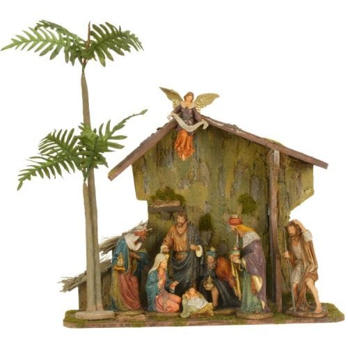 10 Piece Nativity Creche