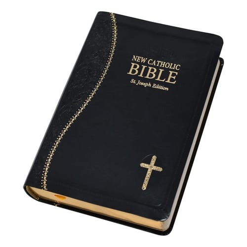 St. Joseph New Catholic Bible - Black (Personal Size)