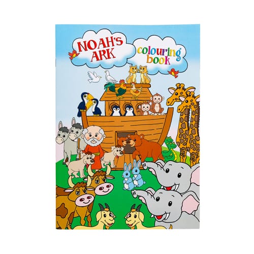 Noah's Ark Coloring Book &amp; 24 Piece Puzzle Set