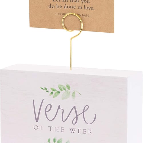 Verse of the Week Desk Stand with 25 Cards