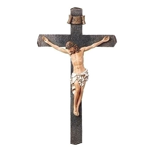 Black Crucifix - 13.25&quot;