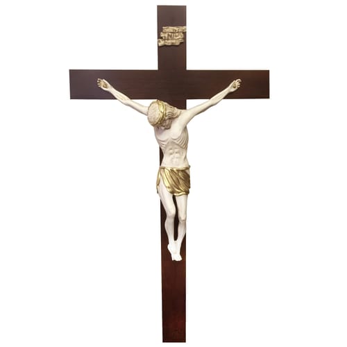 Large Wood Crucifix 51