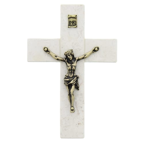 Bethlehem Stone Crucifix