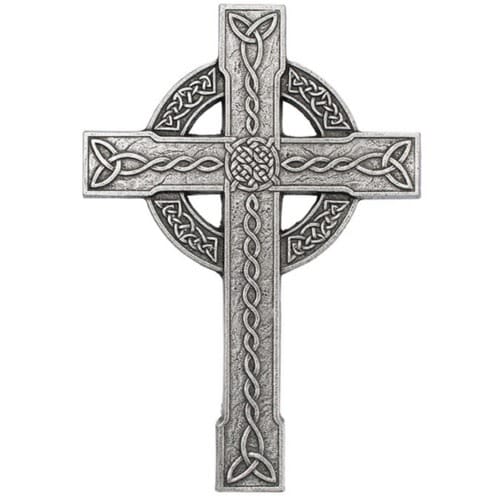 Celtic Trinity Knot Wall Cross - 12&quot;