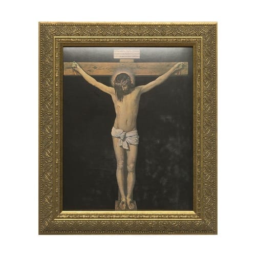 Crucifixion w/ Gold Frame