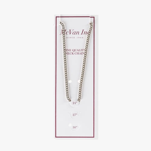 Heavy Rhodium Plated Chain - 24 inch