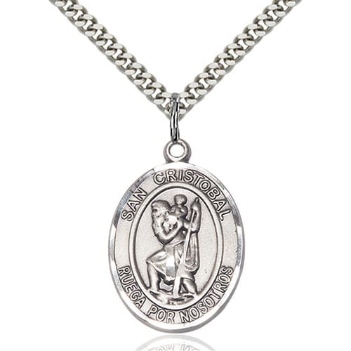 Sterling Silver San Cristobal Pendant