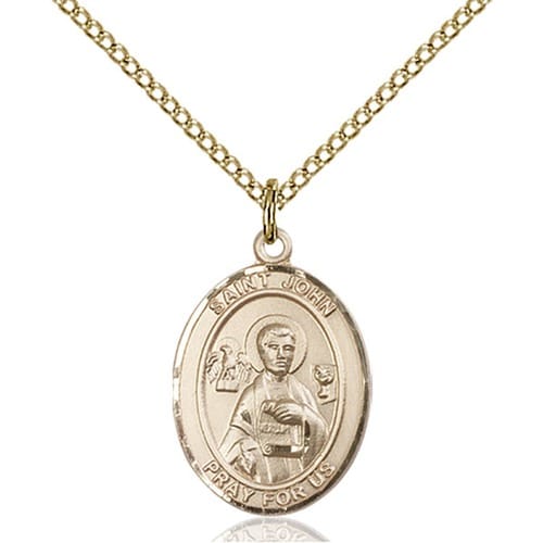 14kt Gold Filled St. John the Apostle Pendant