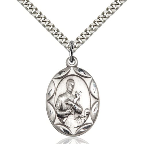 Sterling Silver St. Gerard Pendant