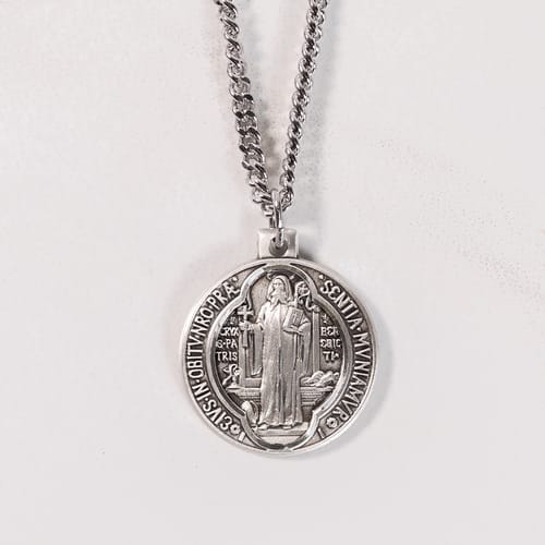 St. Benedict Necklace - Large 24&quot; Chain