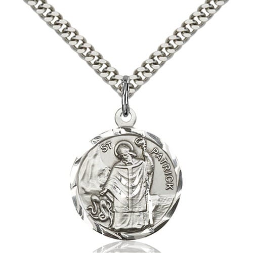 Sterling Silver St. Patrick Pendant