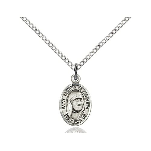 Sterling Silver Blessed Teresa of Calcutta Pendant