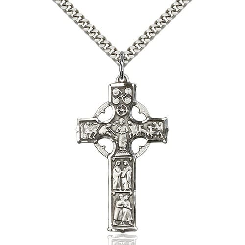 Sterling Silver Celtic Cross Pendant