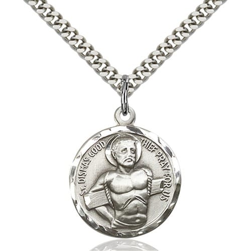 Sterling Silver Dismas Pendant