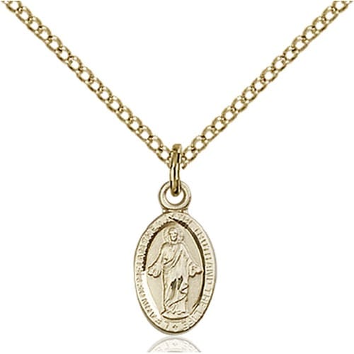 14kt Gold Filled Scapular Petite Pendant