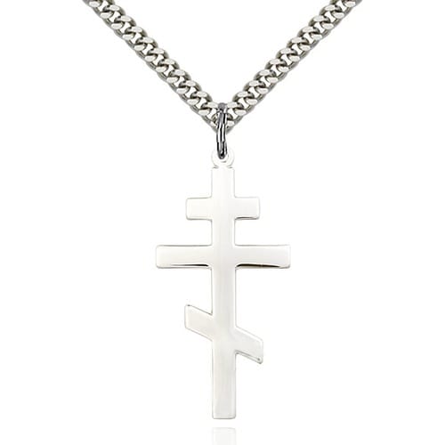 Sterling Silver St. Andrew Pendant