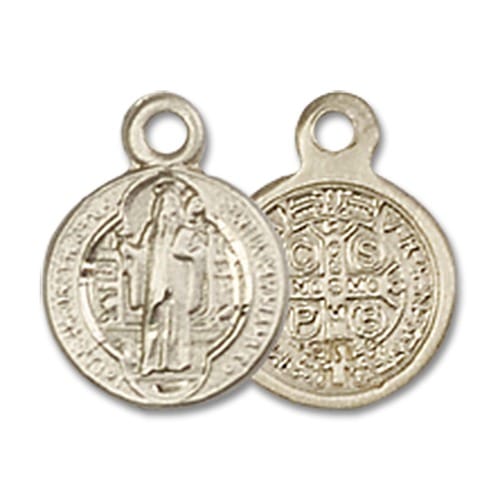 14kt Gold St. Benedict Medal