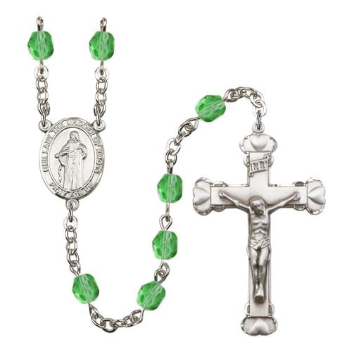 Our Lady The Undoer Of Knots Green August Rosary 6mm