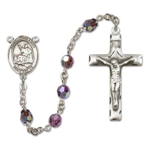 SS Purple February St. John Licci Rosary