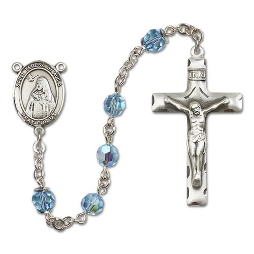 SS Aqua Blue March St. Teresa of Avila Rosary