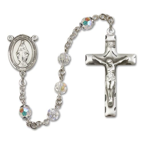 SS Crystal April Miraculous Rosary