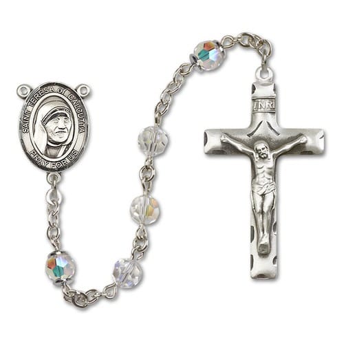 SS Crystal April Blessed Teresa of Calcutta Rosary