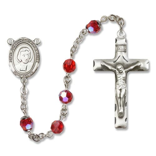 SS Red July St. John Baptist de la Salle Rosary